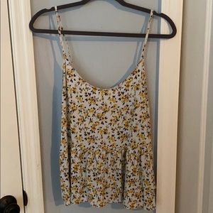 American Eagle Flower Tank Top